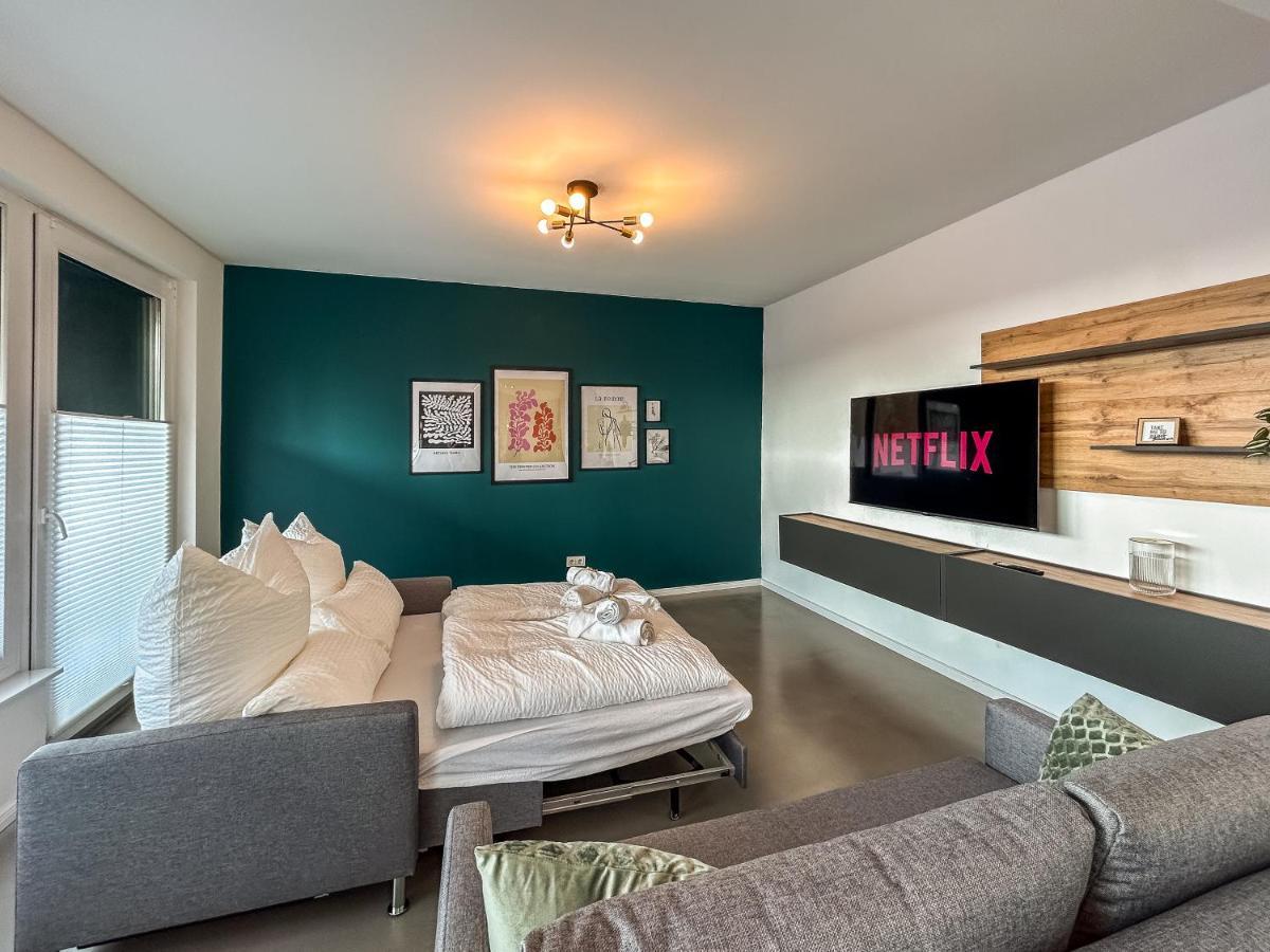 Design-Apartment - Bochum Zentrum - 2 Balkons - 118M2 - Netflix Esterno foto