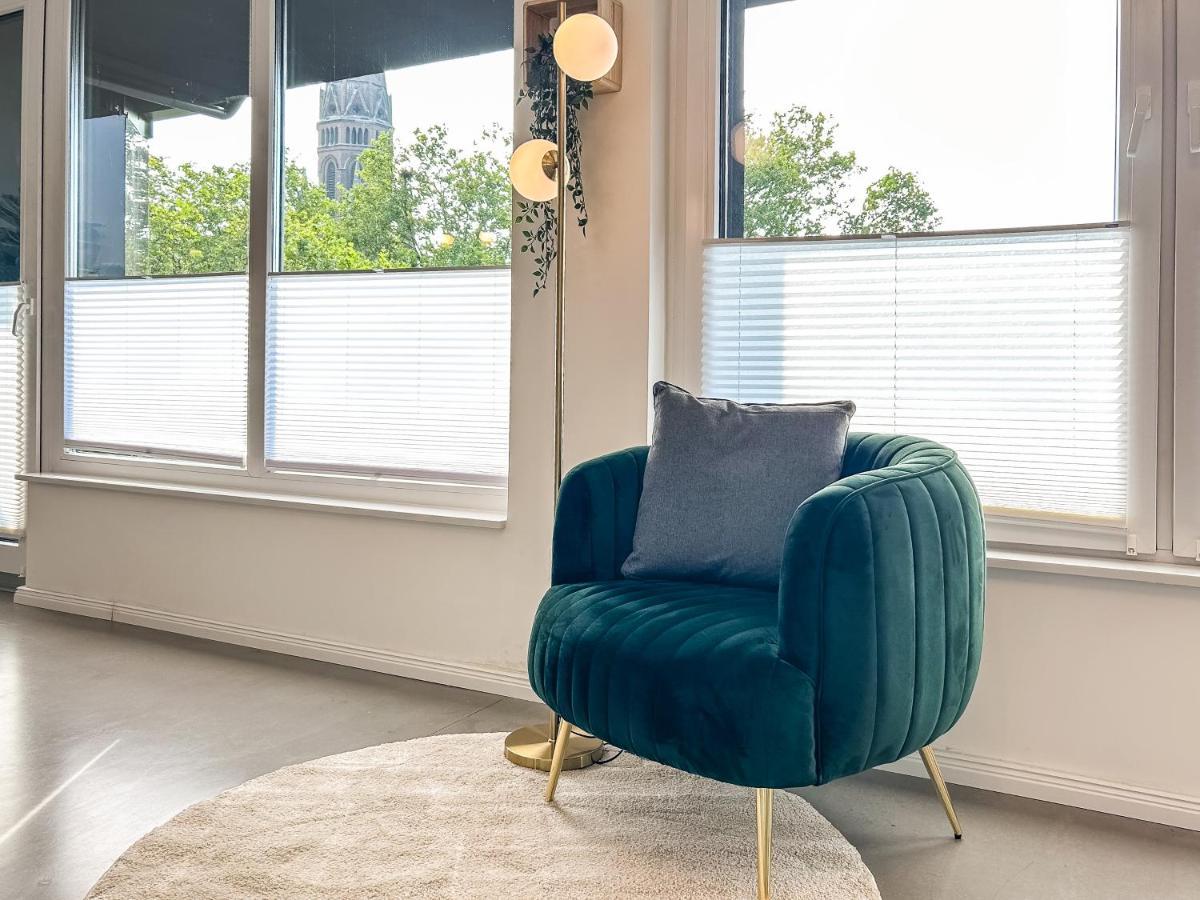 Design-Apartment - Bochum Zentrum - 2 Balkons - 118M2 - Netflix Esterno foto