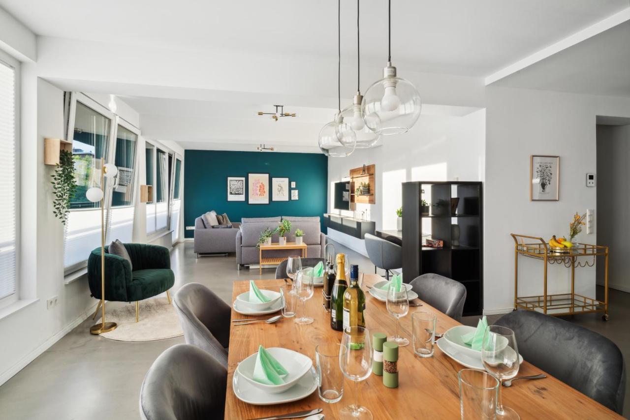 Design-Apartment - Bochum Zentrum - 2 Balkons - 118M2 - Netflix Esterno foto