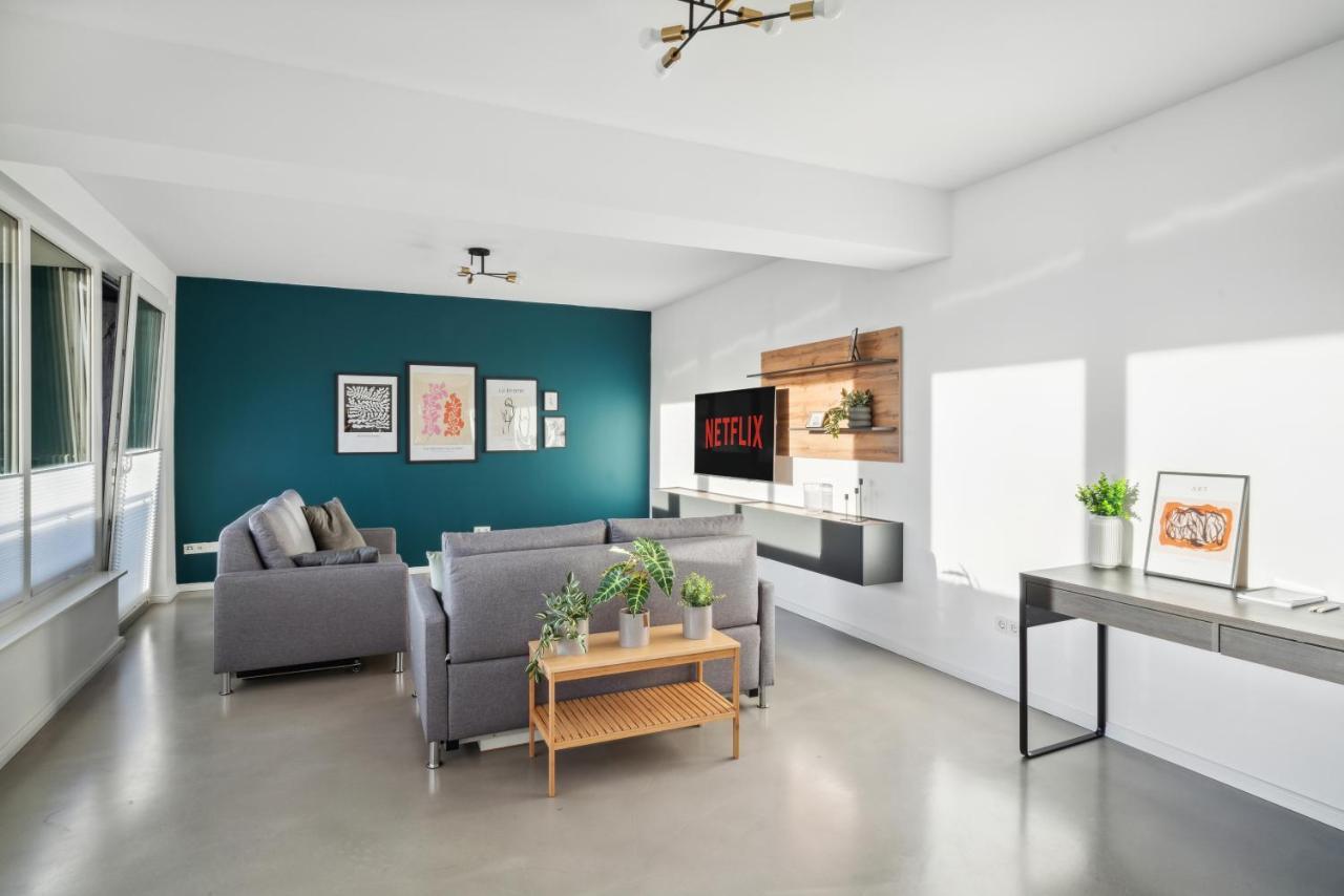 Design-Apartment - Bochum Zentrum - 2 Balkons - 118M2 - Netflix Esterno foto