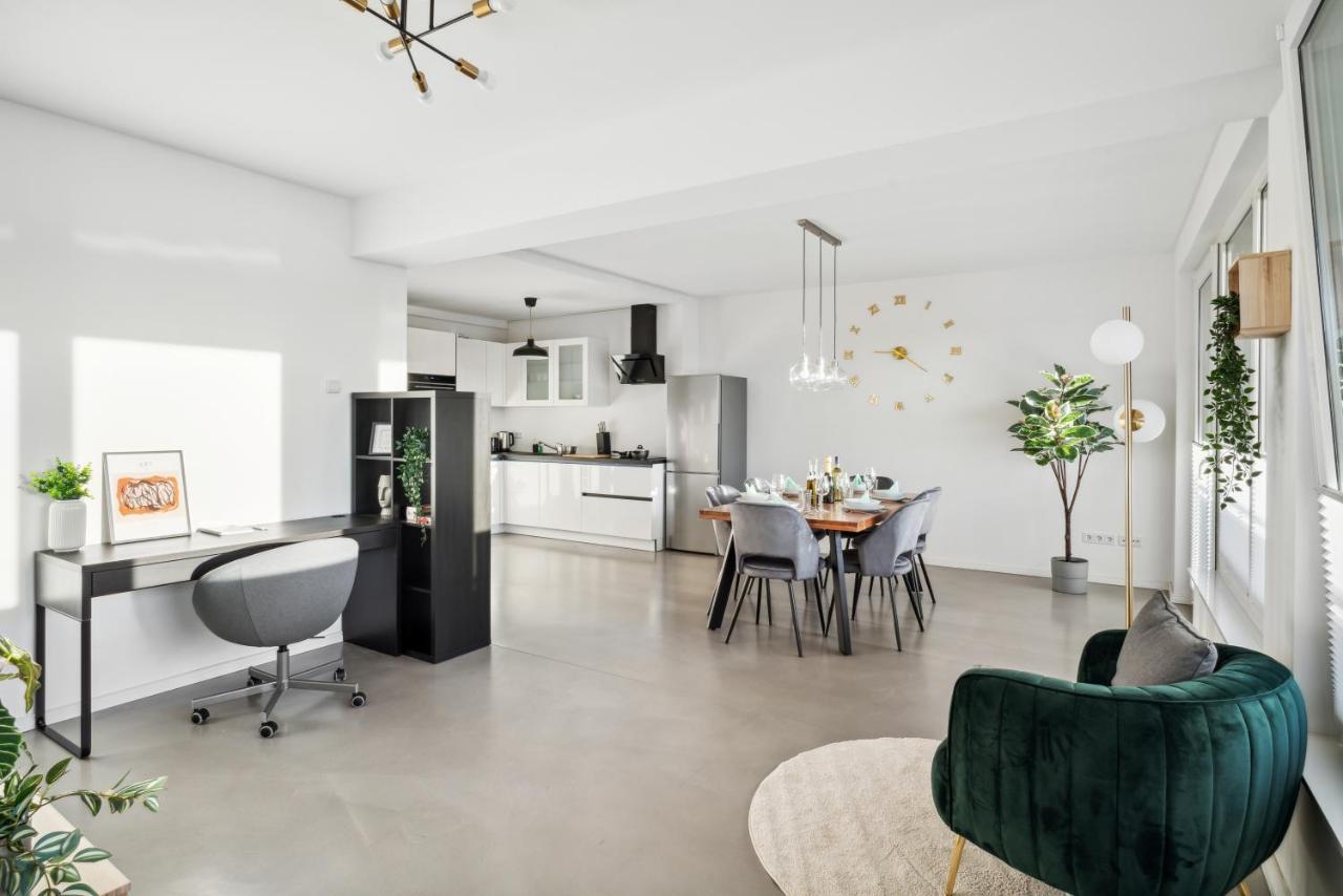 Design-Apartment - Bochum Zentrum - 2 Balkons - 118M2 - Netflix Esterno foto